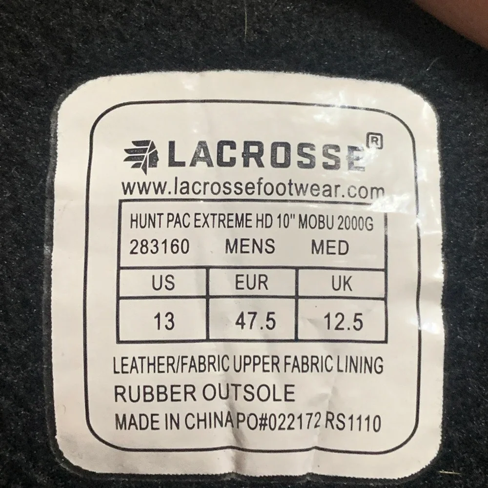 Lacrosse Hunt Pac Extreme HD 10